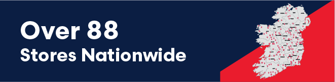 Over 88 stores nationwide